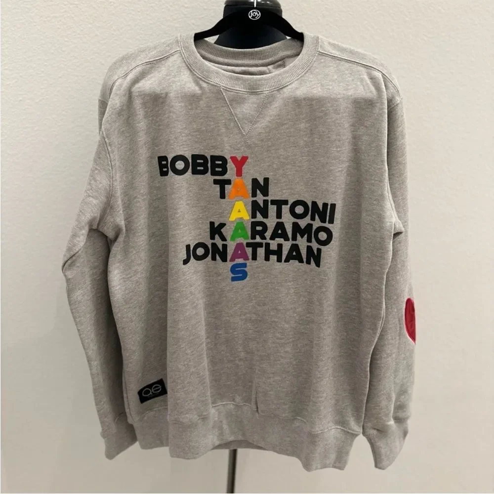 🏳️‍🌈Queer Eye🏳️‍🌈 Cast Sweatshirt 🏳️‍🌈 YAAAAS 🏳️‍🌈